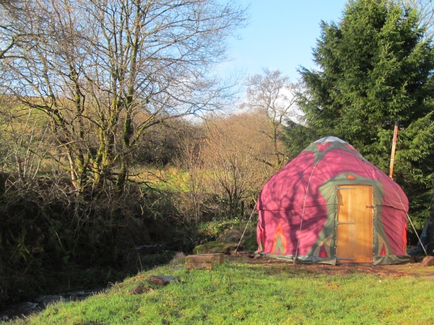 The Open Fire Yurt